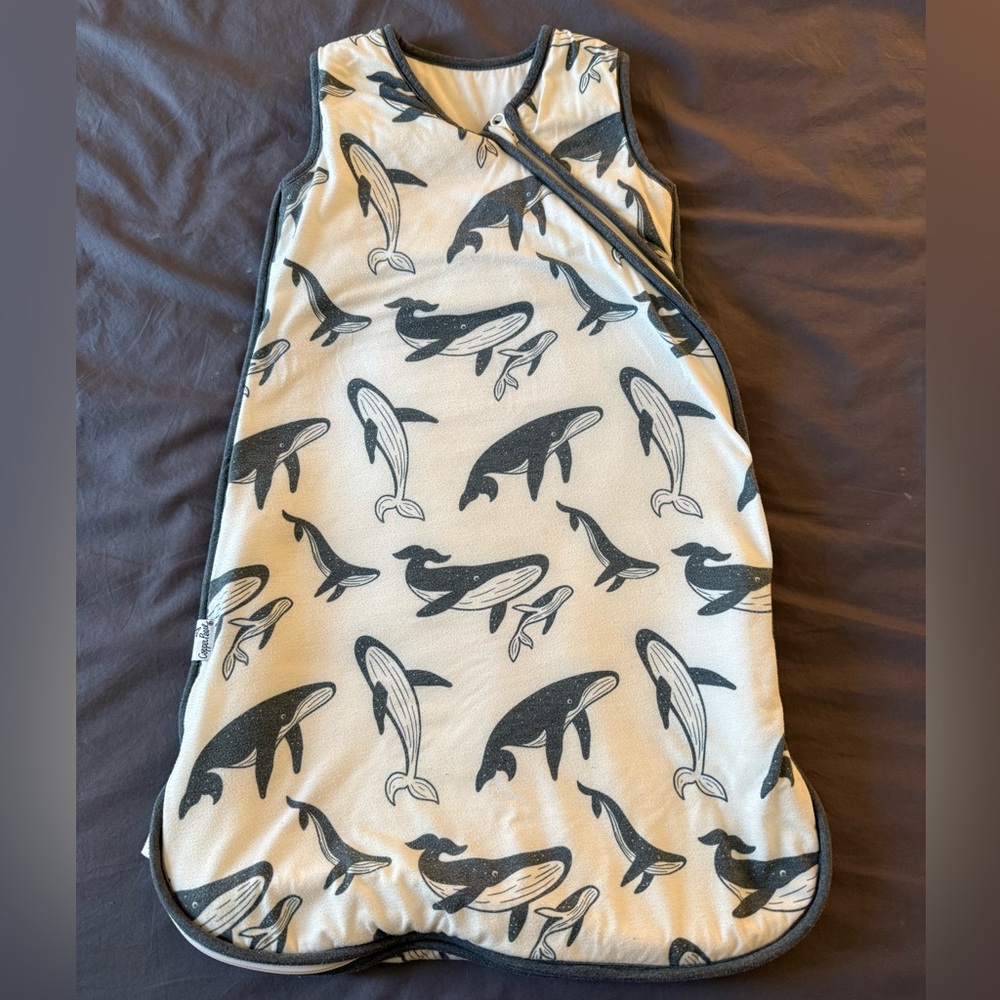 Copper Pearl Cove Whale Sleep Bag